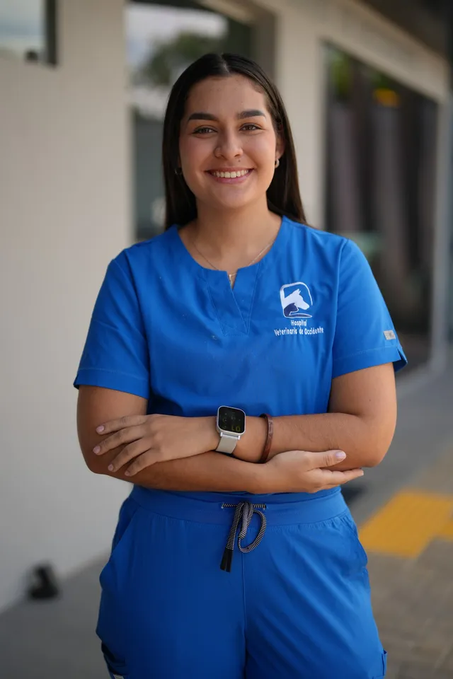 Keithy Guzmán, Médico veterinario